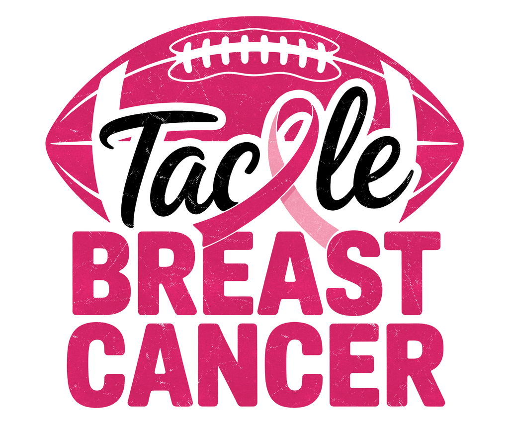 Breast Cancer Football T-Shirts
